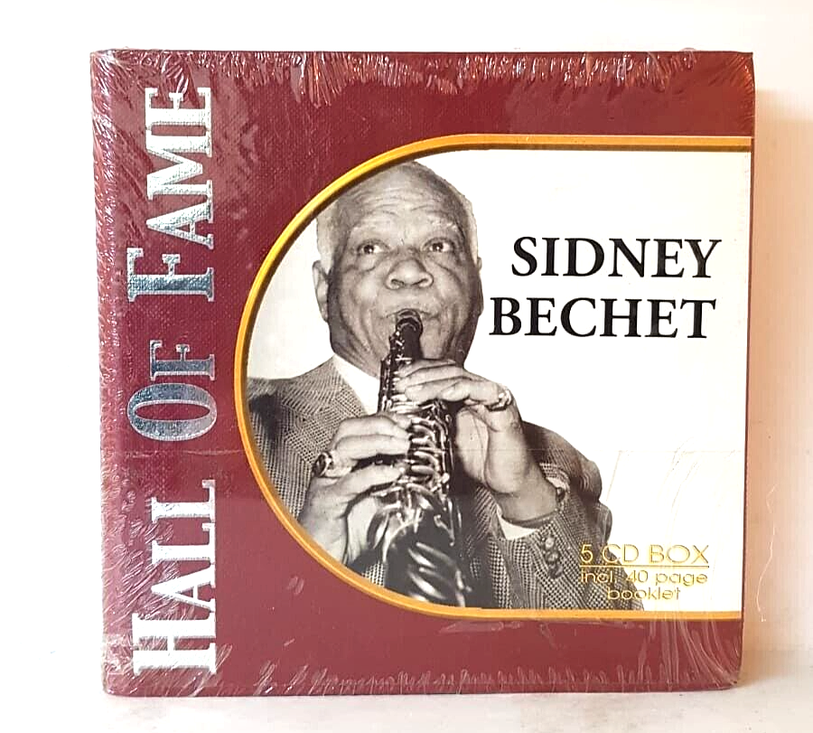 SIDNEY BECHET - HALL OF FAME - 5 CD BOX MUSICA SIGILLATO