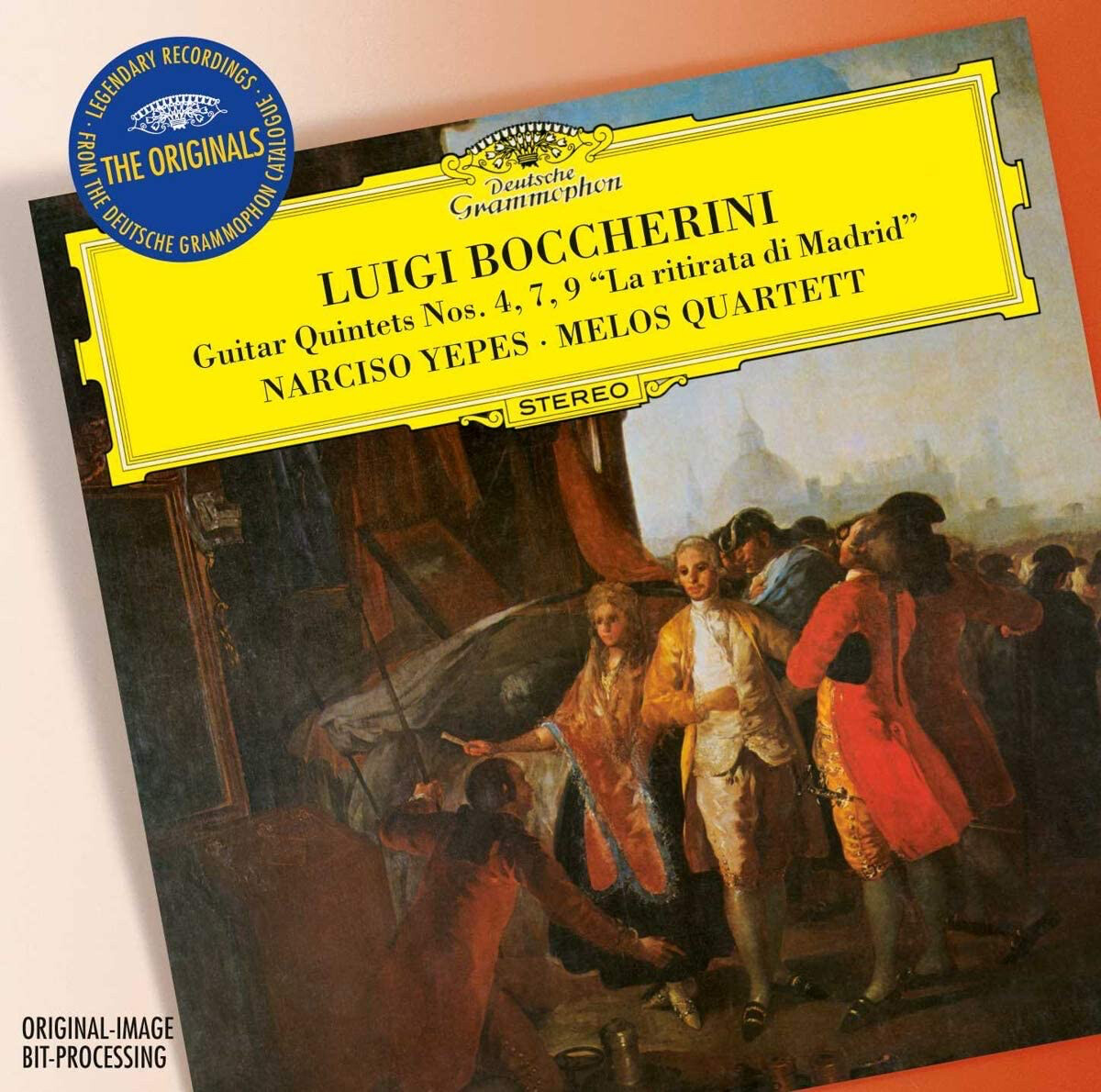Luigi Boccherini, Narciso Yepes, Melos Quartett ‎– Guitar Quintet (CD, Album)