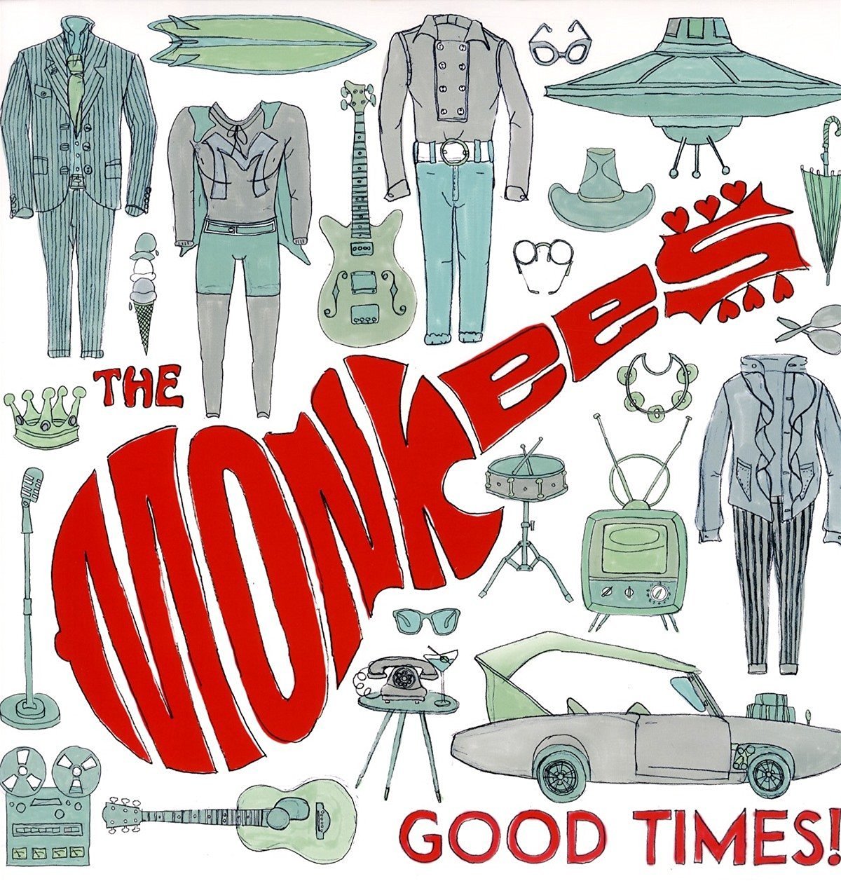 The Monkees:  Good Times! - LP Vinyl 33 Rpm 180 Gram