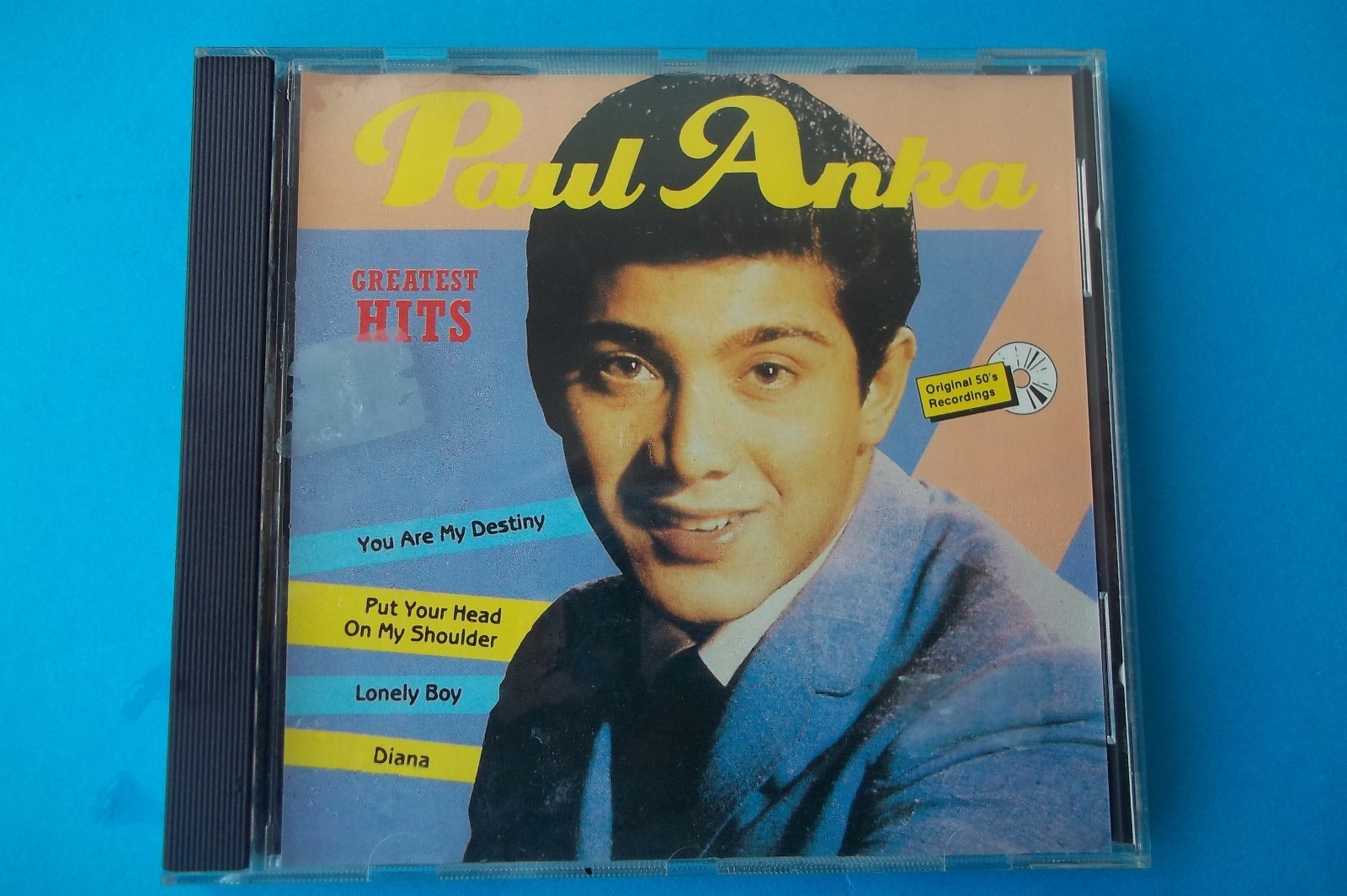 PAUL ANKA "GREATEST HITS " CD CARAVELLE 1992 NUOVO