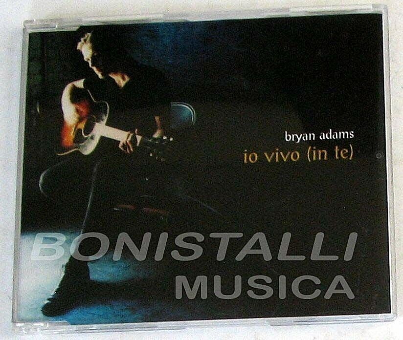 BRYAN ADAMS - IO VIVO (IN TE) by  ZUCCHERO - CD Single  New Never Played