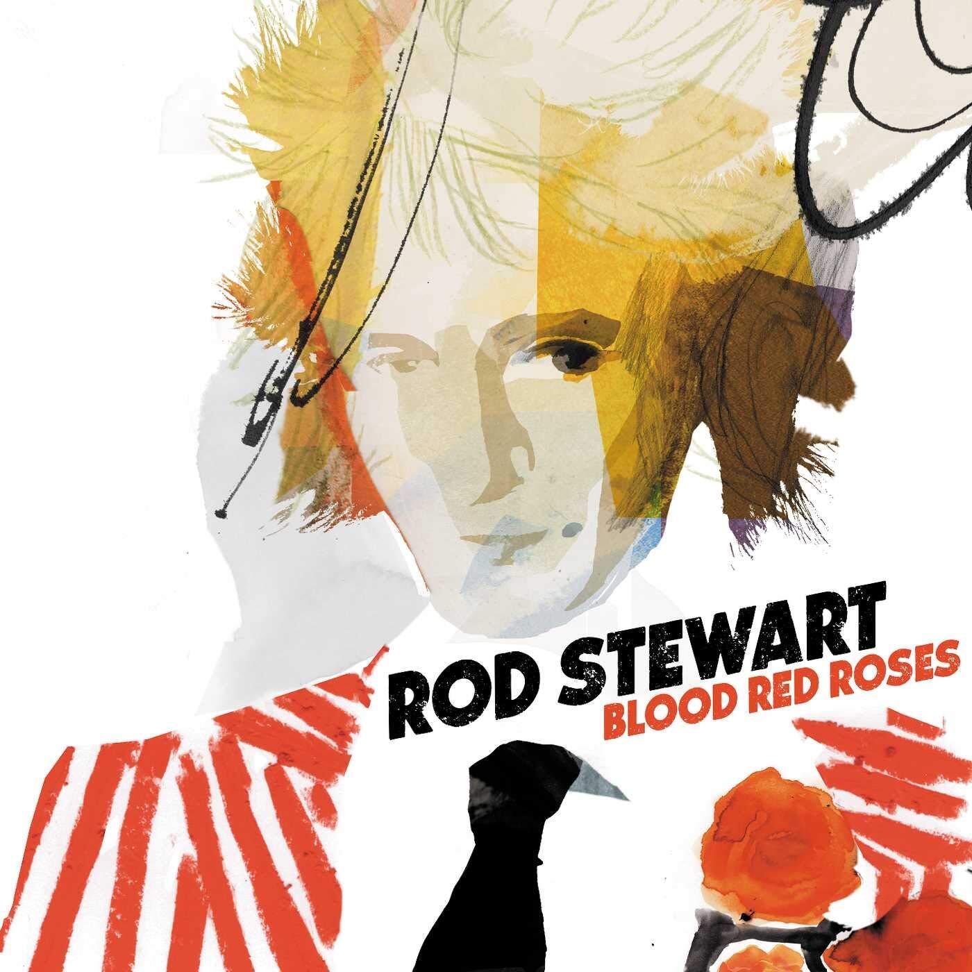 Rod Stewart BLOOD RED ROSES (CD)