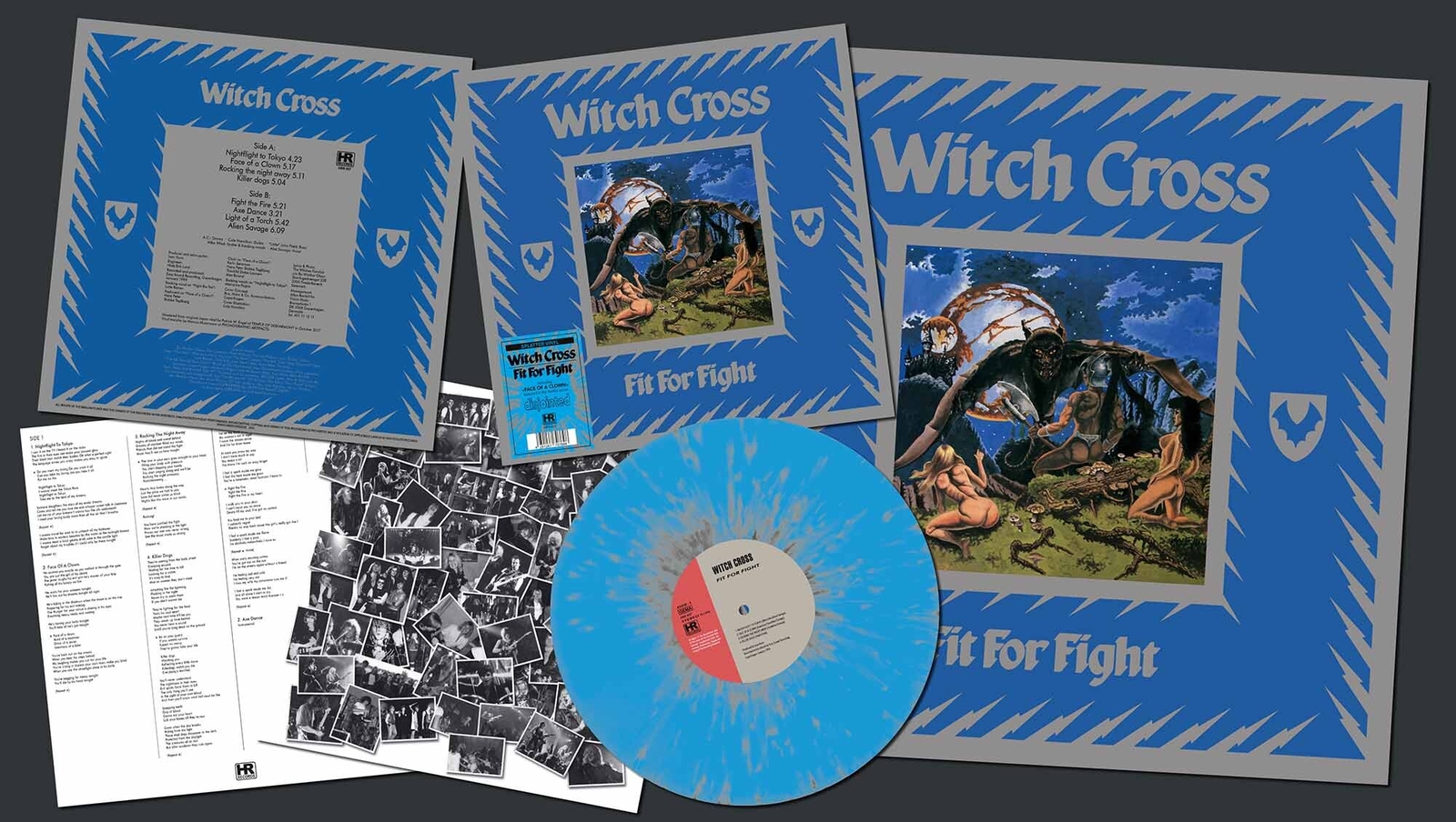 Witch Cross Fit for a Fight (Vinyl LP) 12" Album Coloured Vinyl