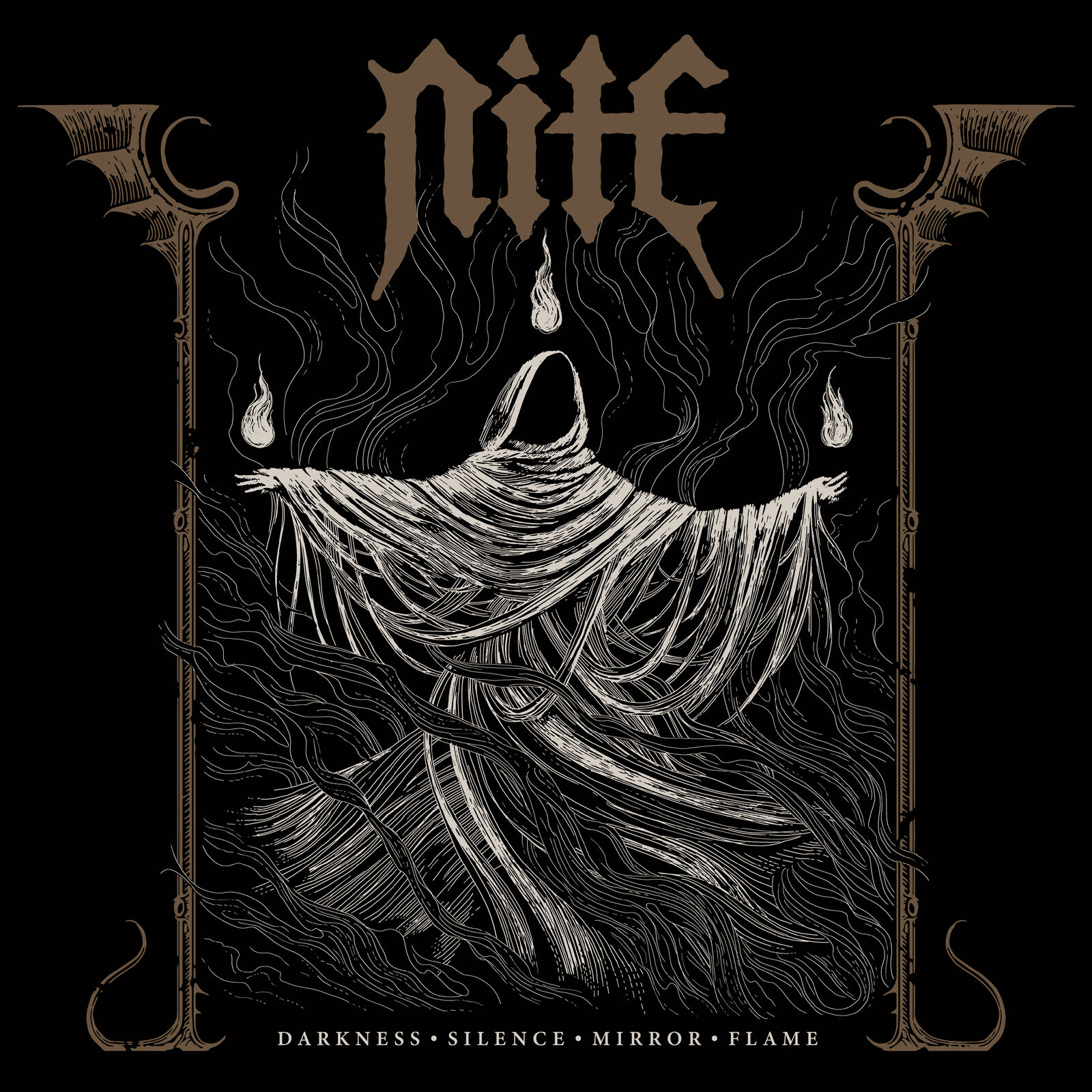 NITE Darkness Silence Mirror Flame (CD) Album Digipak