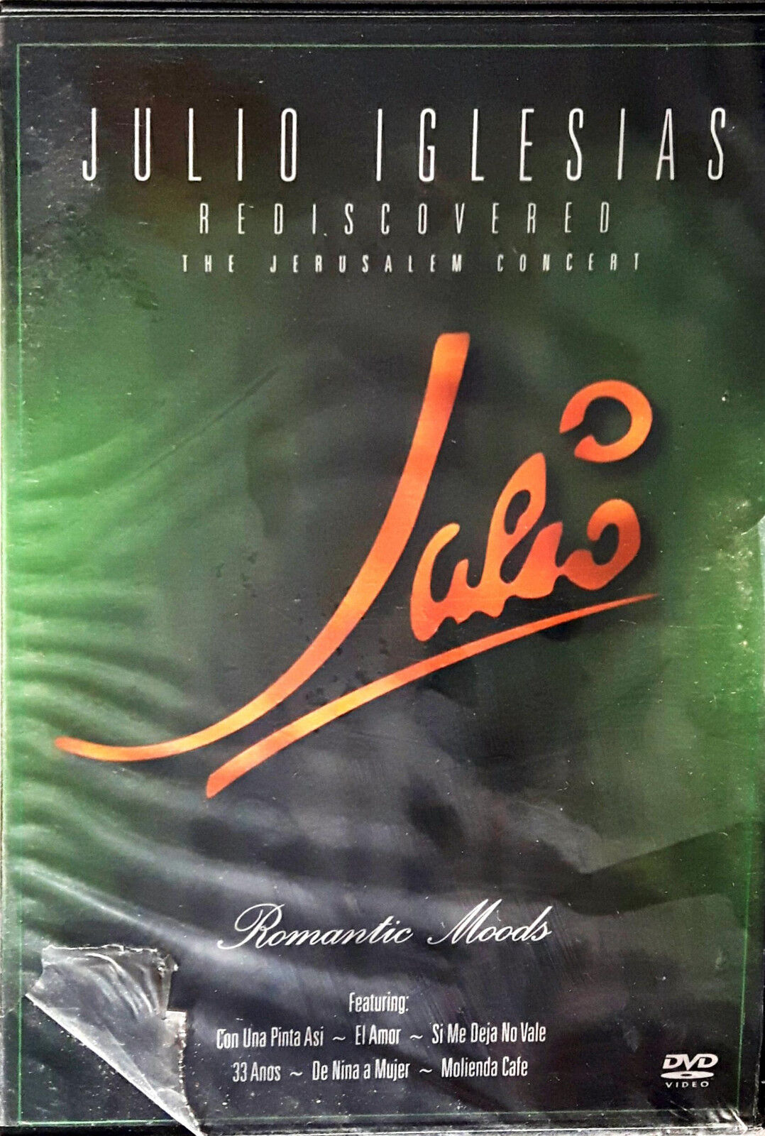 Julio Iglesias – Rediscovered: The Jerusalem Concert  Dvd Sealed