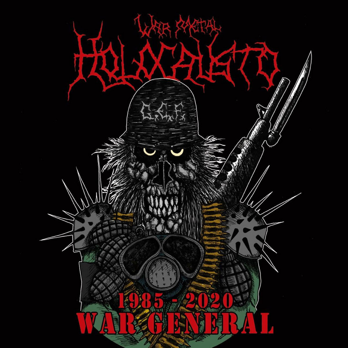Holocausto War Metal War General: 1985-2020 (CD) Album