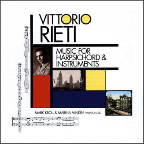 Vittorio Rieti Vittorio Rieti: Music for Harpsichord & Instruments (CD) Album