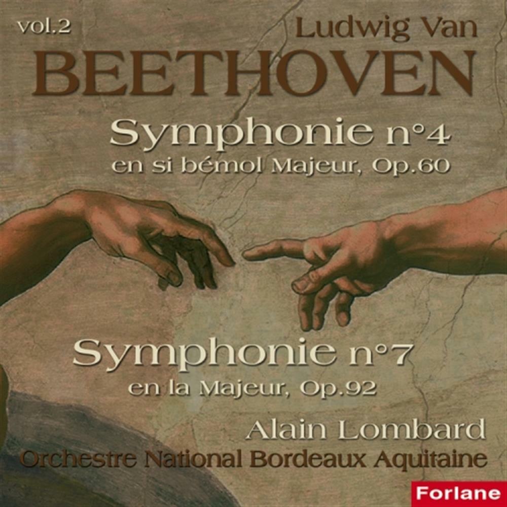Beethoven - Symphonies No4 Et 7 - Alain Lombard (Audio Cd)