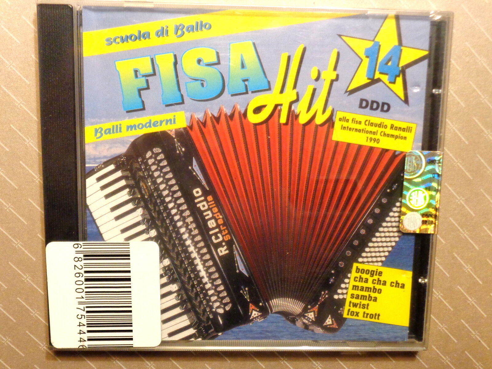 SCUOLA DI BALLO -  FISA HIT vol.14 -  BALLI MODERNI - CD 2002  NUOVO E SIGILLATO