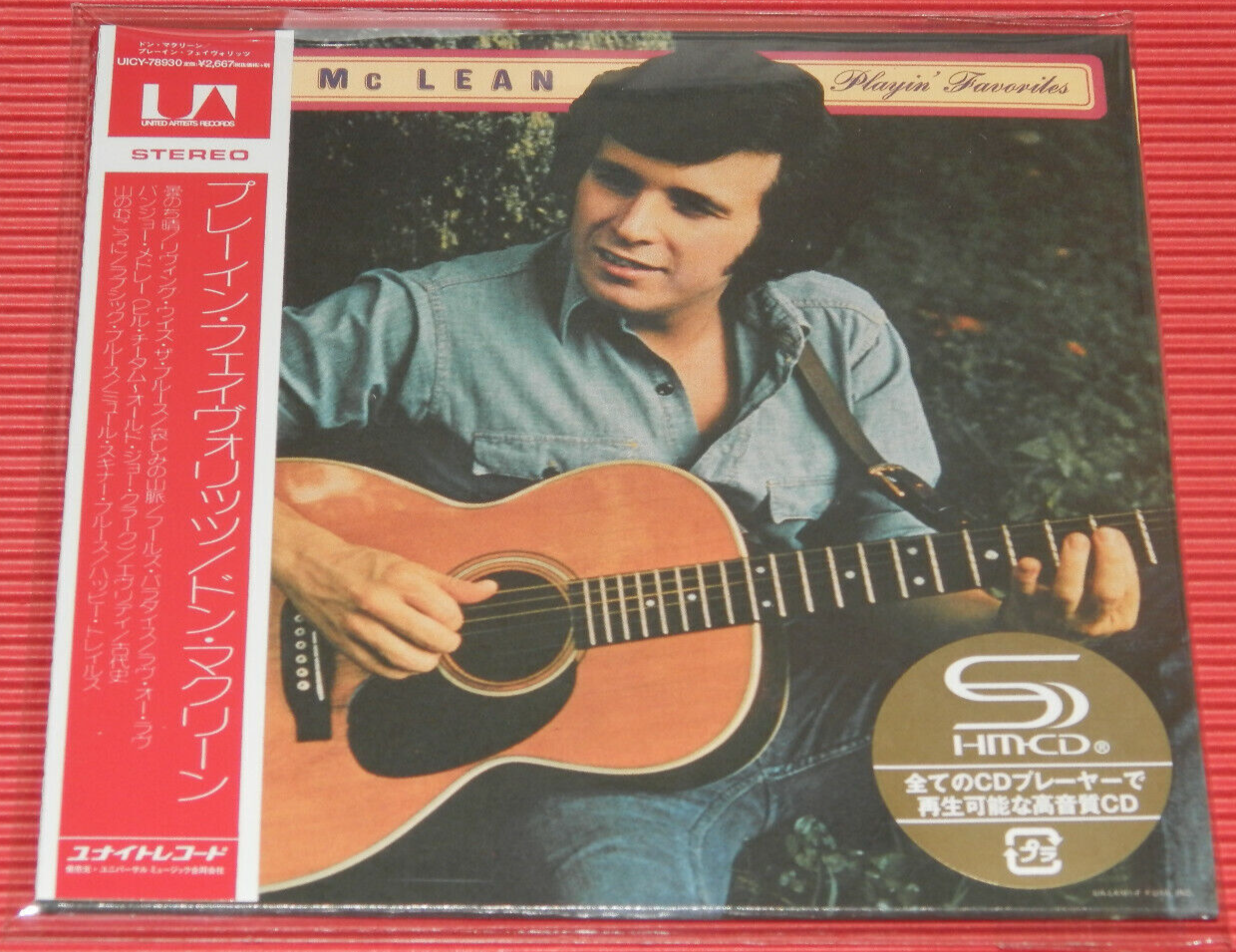 REMASTER 2019 DON MCLEAN Playin' Favourites JAPAN MINI LP SHM CD