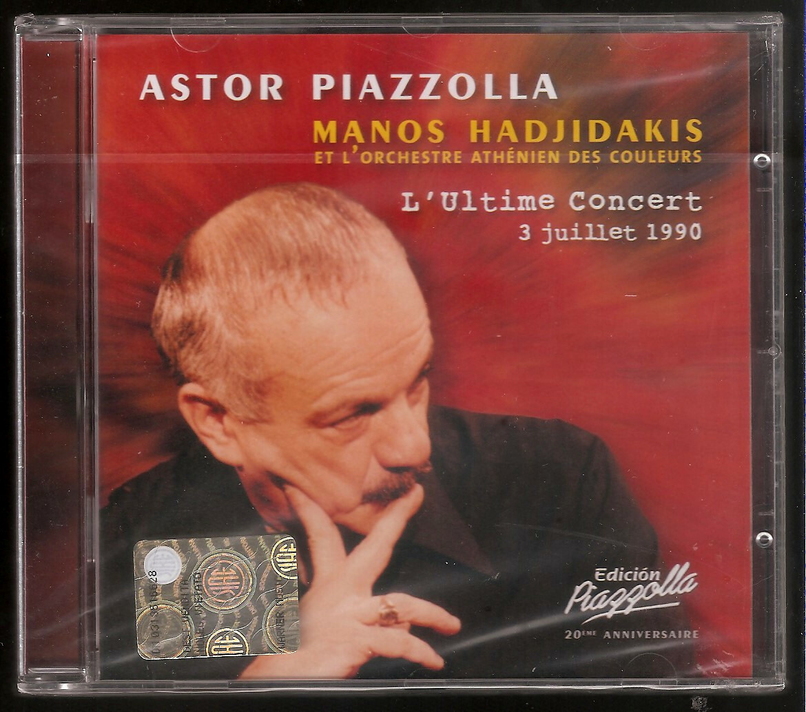 ASTOR PIAZZOLLA - MANOS HADJIDAKIS  **NUOVO SIGILLATO**