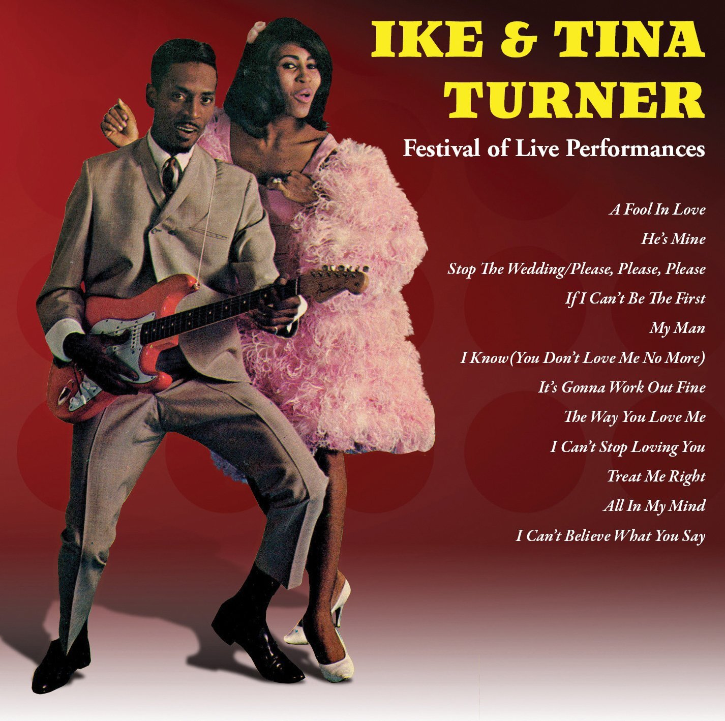 TURNER,IKE & TINA Ike and Tina Turner: Festival Of Live Performances (CD)