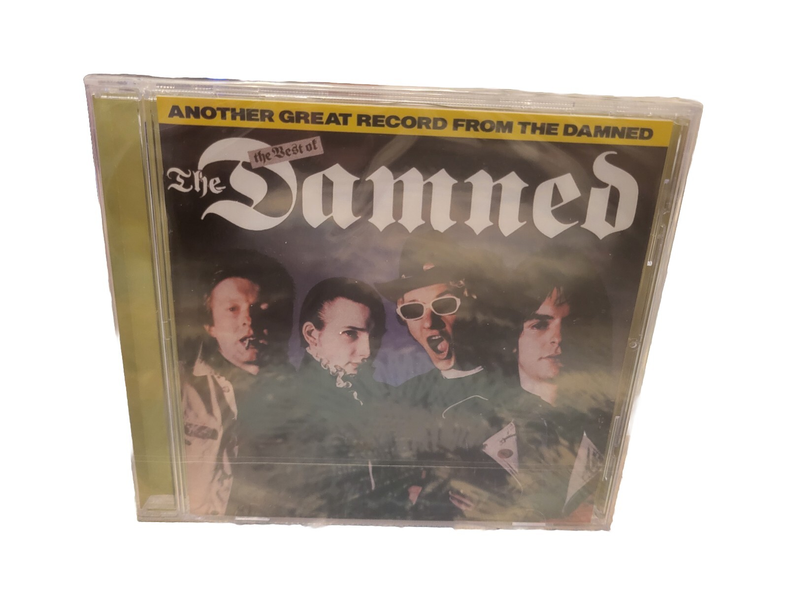The Damned The Best of the Damned (CD) Nuovo Ancora Nel Cellophane Originale.