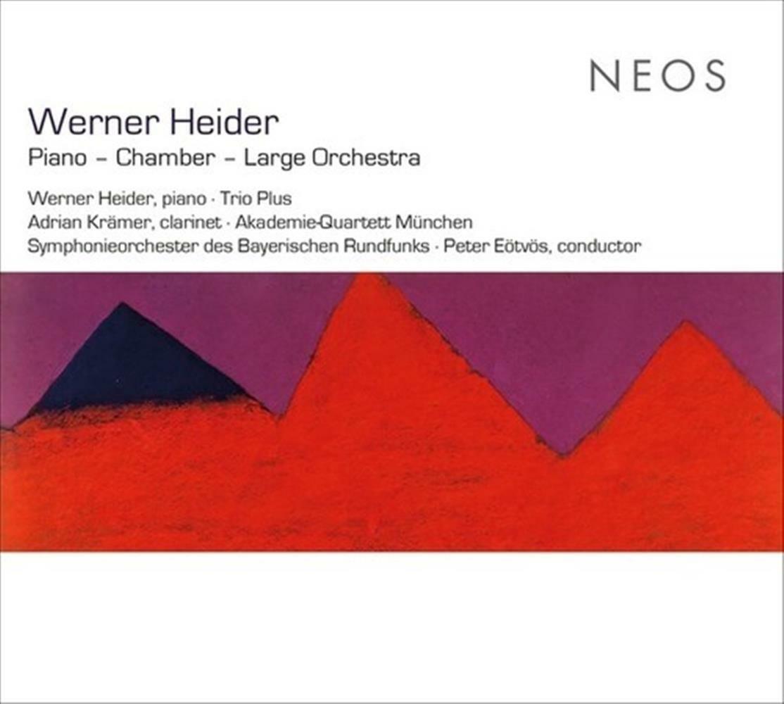 Piano, Chamber, Large Orchestra - Werner Heider (Audio Cd)
