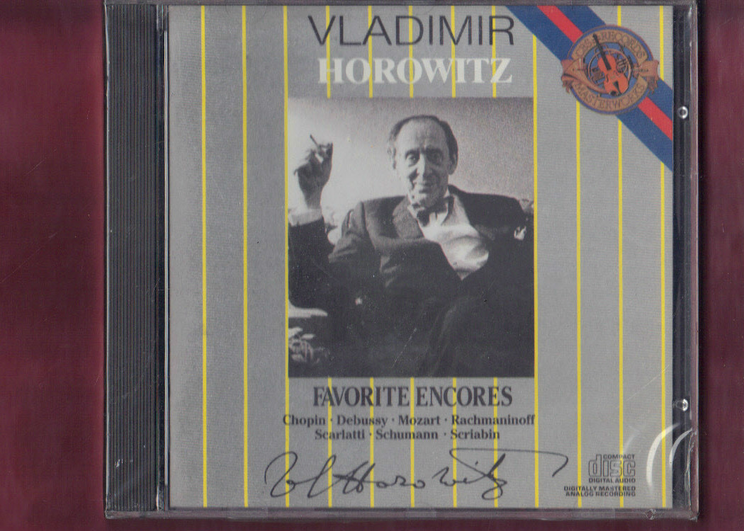 HOROWITZ- FAVORITE ENCORES CD NUOVO SIGILLATO