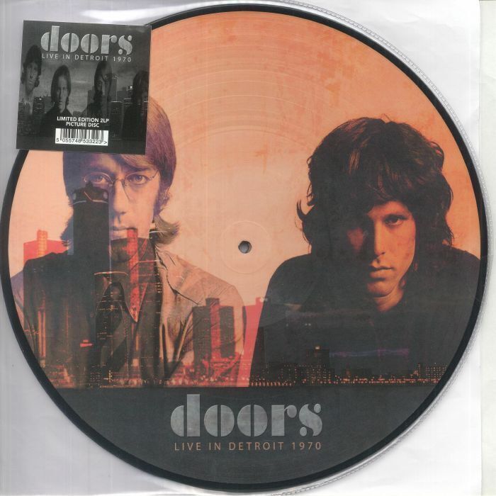 The Doors Live in Detroit 1970 (Vinyl LP) 12" Album Picture Disc