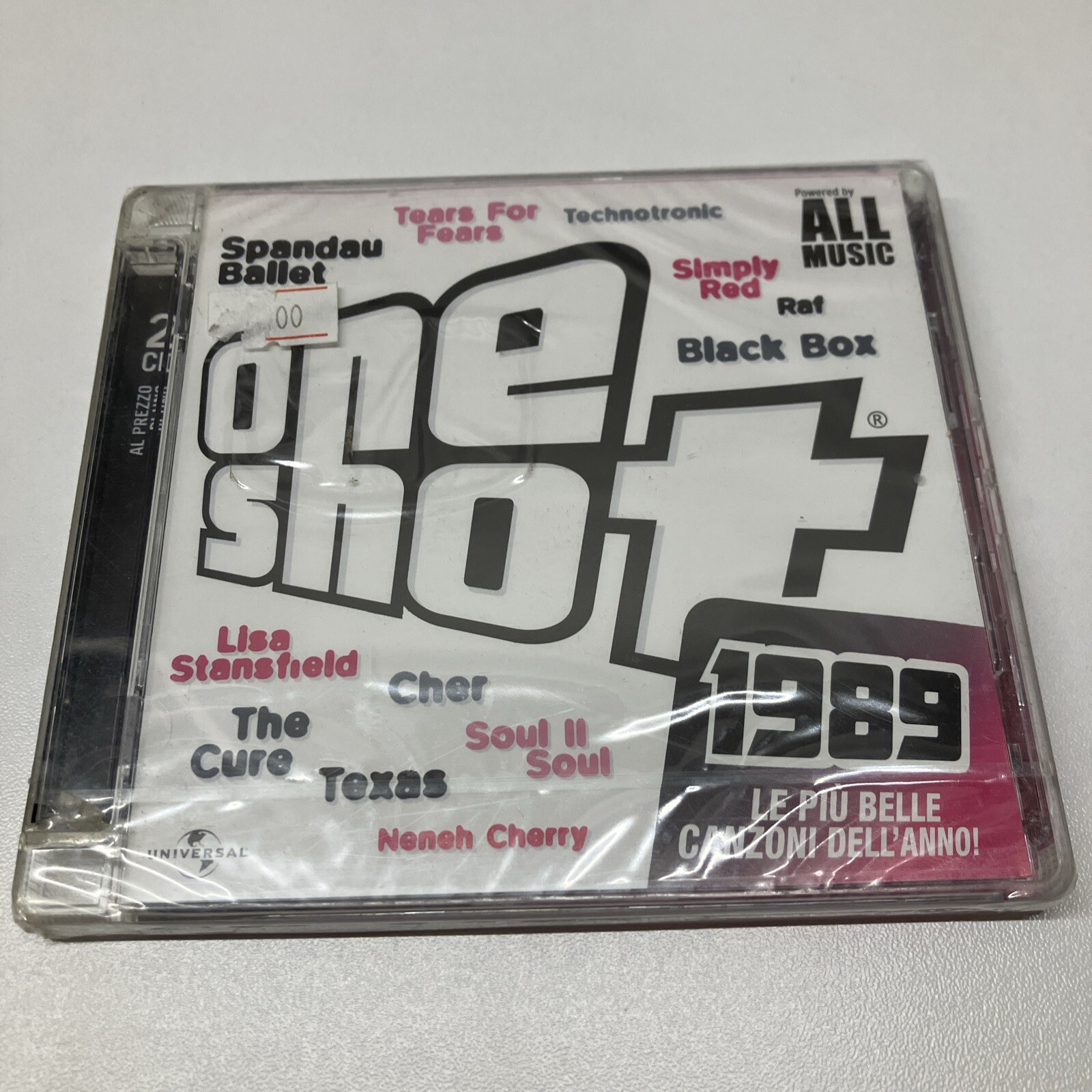 ONE SHOT 80 1989 DOPPIO CD Nuovo Sigillato.