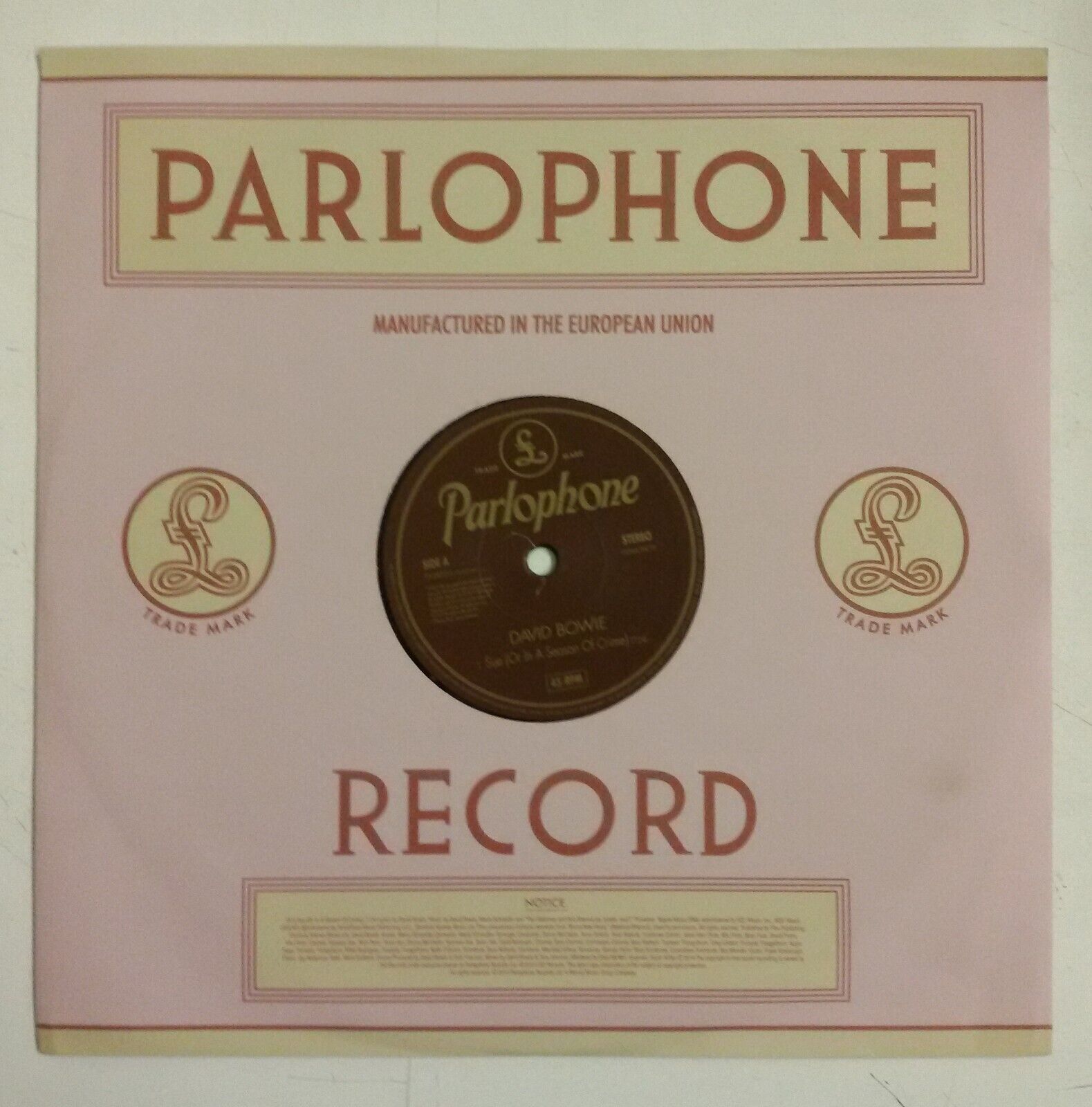 David Bowie Sue Maxisingle 10" Europa 2014