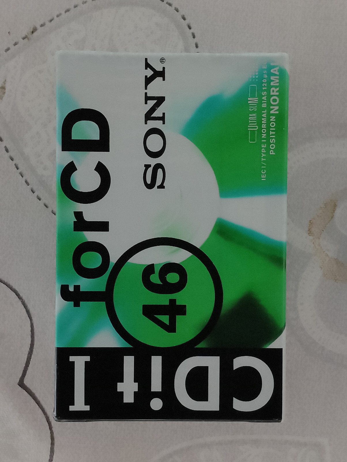 Sony Cdit I 46 1 Pz MC K7 Tape Nuovo
