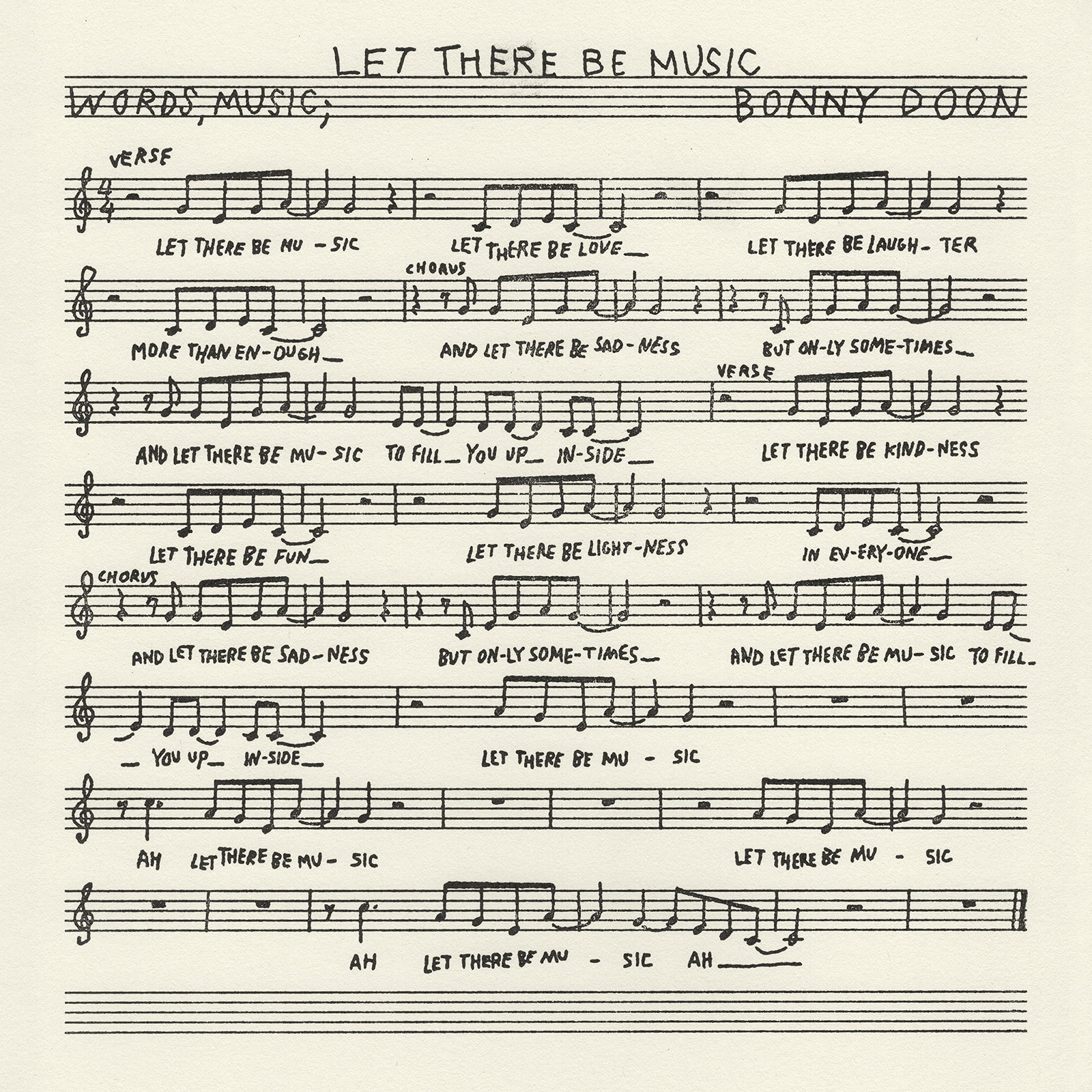 Bonny Doon Let There Be Music (CD)