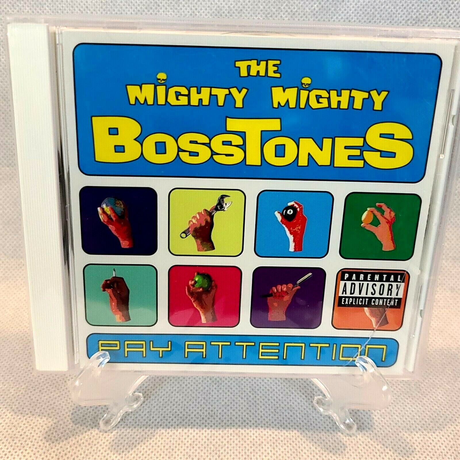 The Mighty Bosstones Pay Attenzione Parental Advisory Explict Contenuto CD