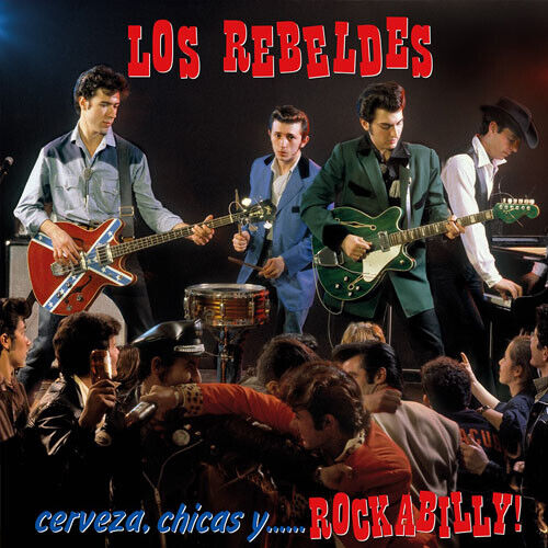 LP LOS REBELDES "CERVEZAS CHICAS Y ROCKABILLY -VINILO RSD 2023-". Nuovo