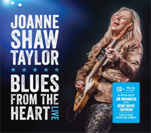 Joanne Shaw Taylor Blues from the Heart Live (CD) Album with Blu-ray