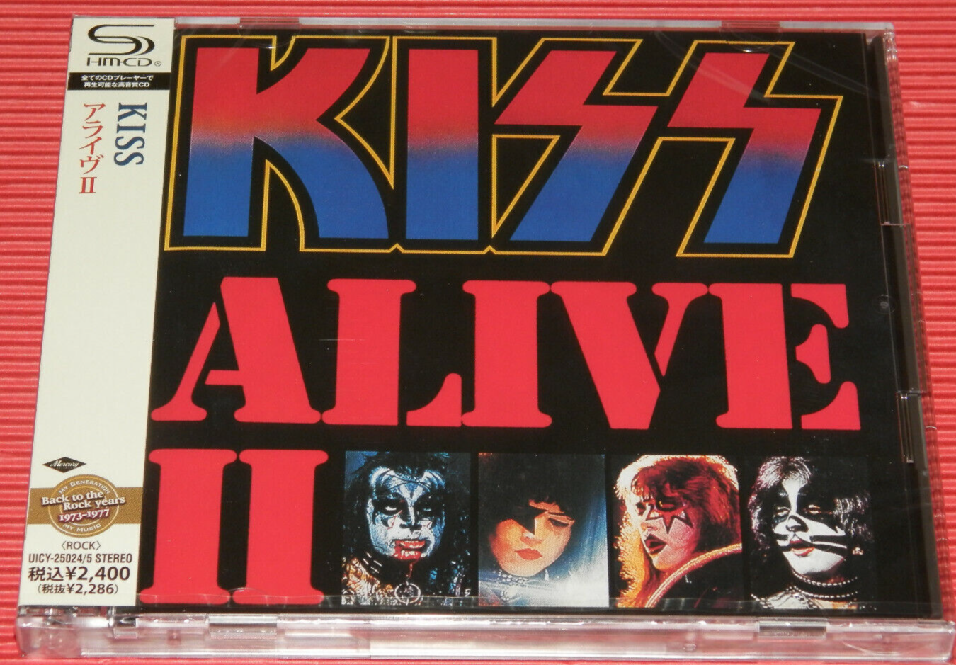SET DI CD KISS ALIVE 2 JP 2 SHM