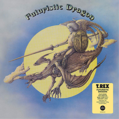 T.Rex Futuristic Dragon (Vinyl LP) 12" Album (Clear vinyl)