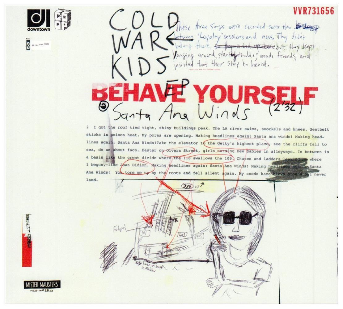 Behave Yourself Ep - Cold War Kids (Audio Cd)