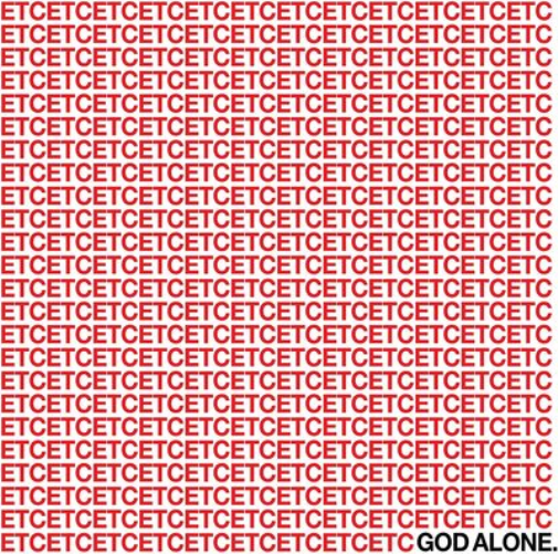 God Alone ETC (CD) Album