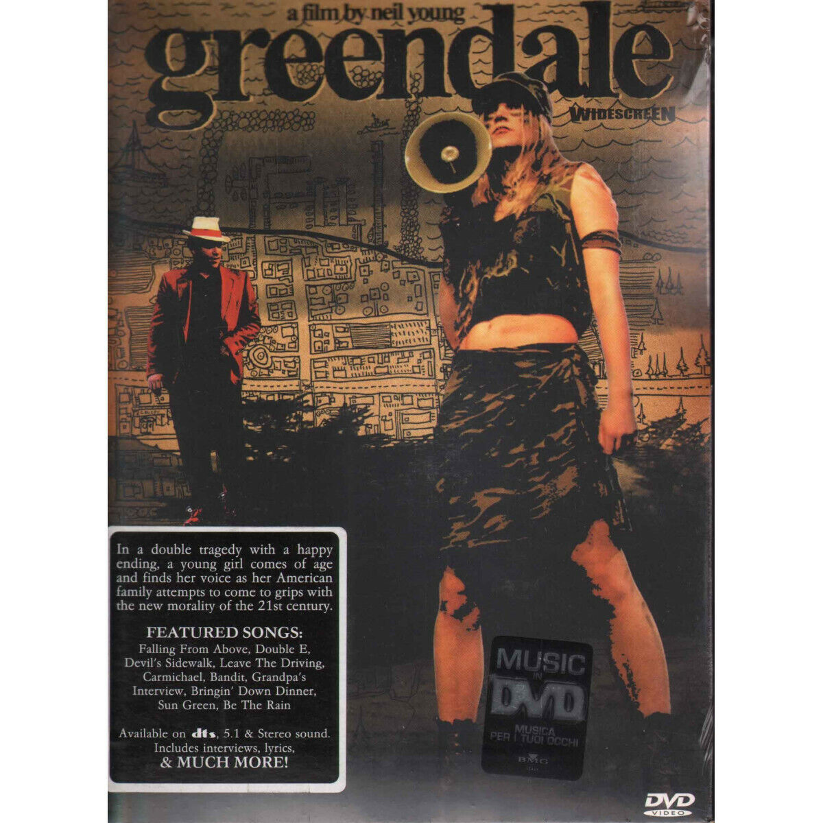 Neil Young DVD A Film By Neil Young Greendale / Sanctuary SVE4004 Sigillato
