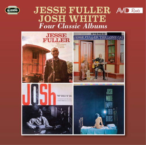 Jesse Fuller & Josh White Four Classic Albums (CD) Album