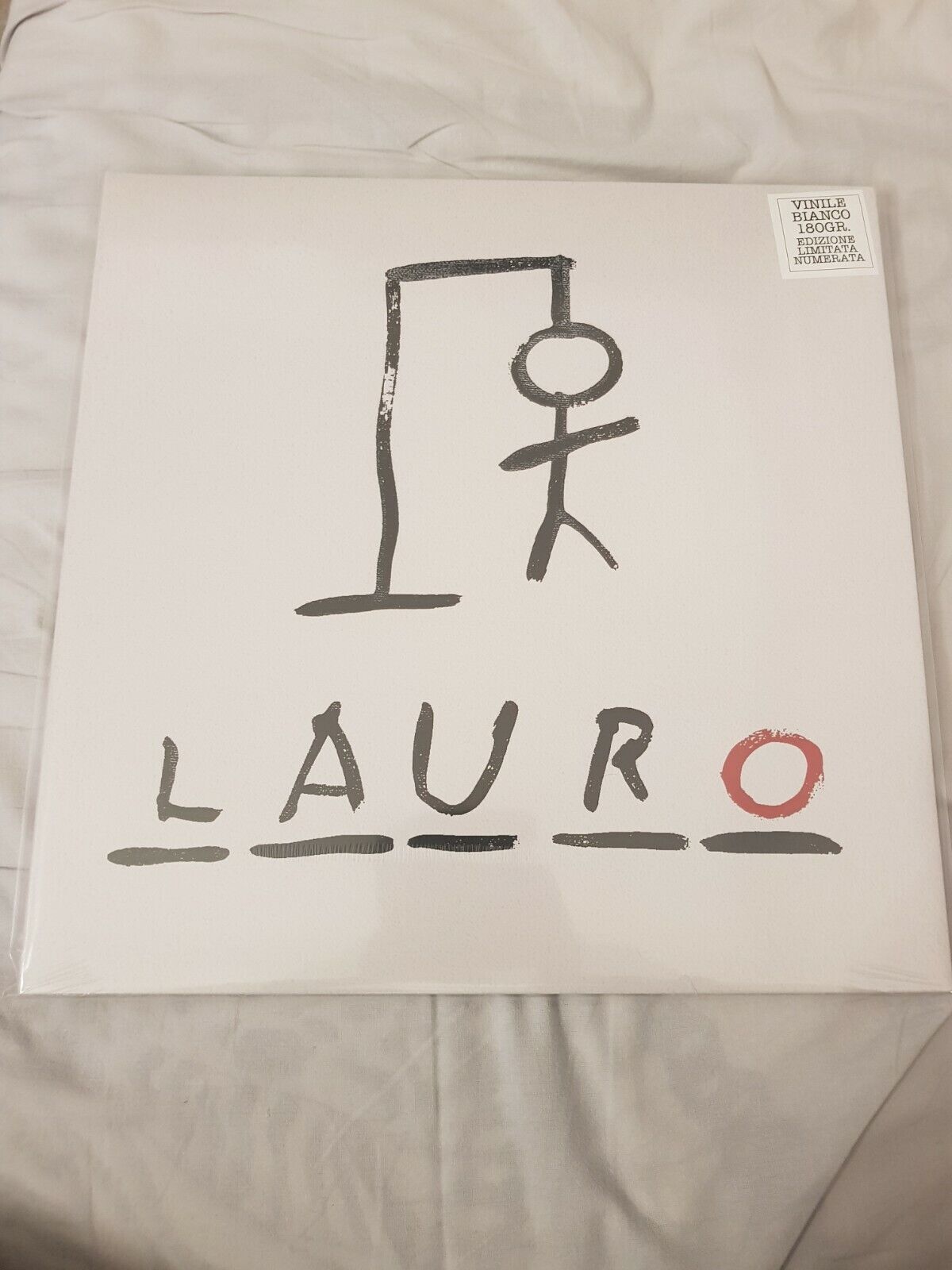 ACHILLE LAURO - LAURO (lim. edition) (2021) LP vinile BIANCO 1513/2000
