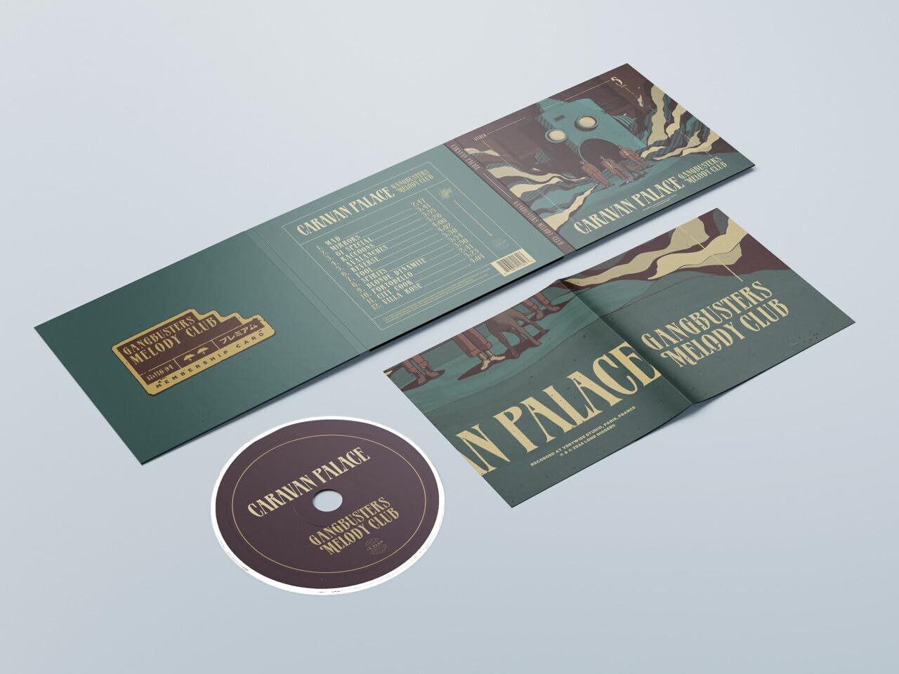 Caravan Palace Gangbusters Melody Club (CD)