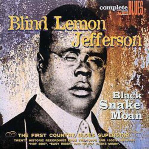 Blind Lemon Jefferson Black Snake Moan (CD) Album