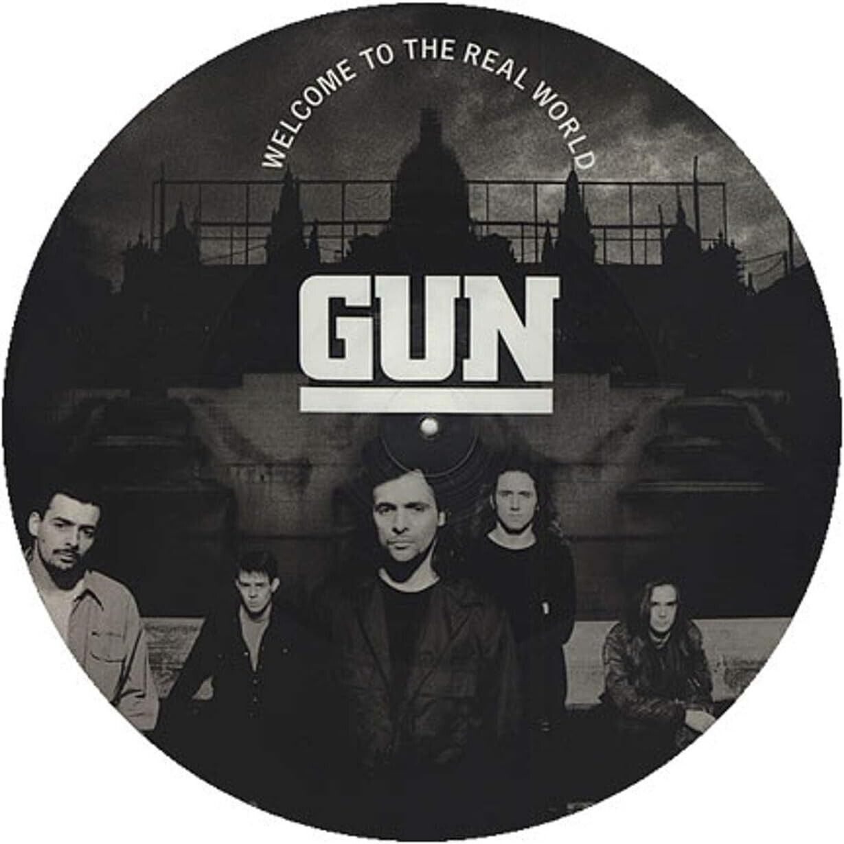 Gun ‎– Welcome To The Real World - Vinyl 12" Picture Disc UK 1992
