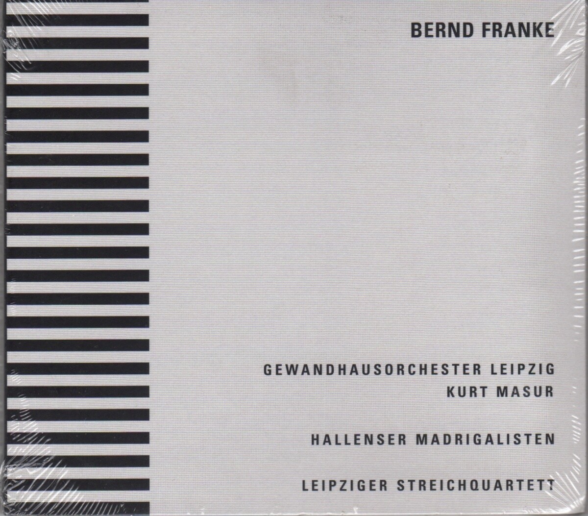 Bernd Franke Franke: Versuch zur Nahe, Chagall Musik für Orchester, Gesuald (CD)