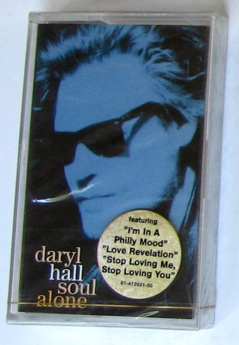 DARYL HALL - SOUL ALONE - Musicassetta Cassette Tape MC K7 - Sealed