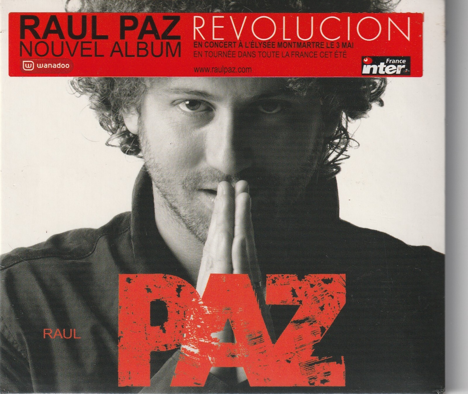 Raul Paz  * Revolucion *    CD NUOVO SIGILLATO