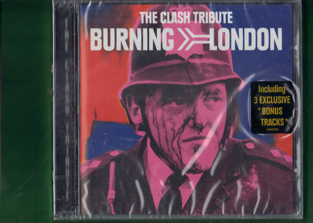 THE CLASH TRIBUTE - BURNING LONDON CD NUOVO SIGILLATO