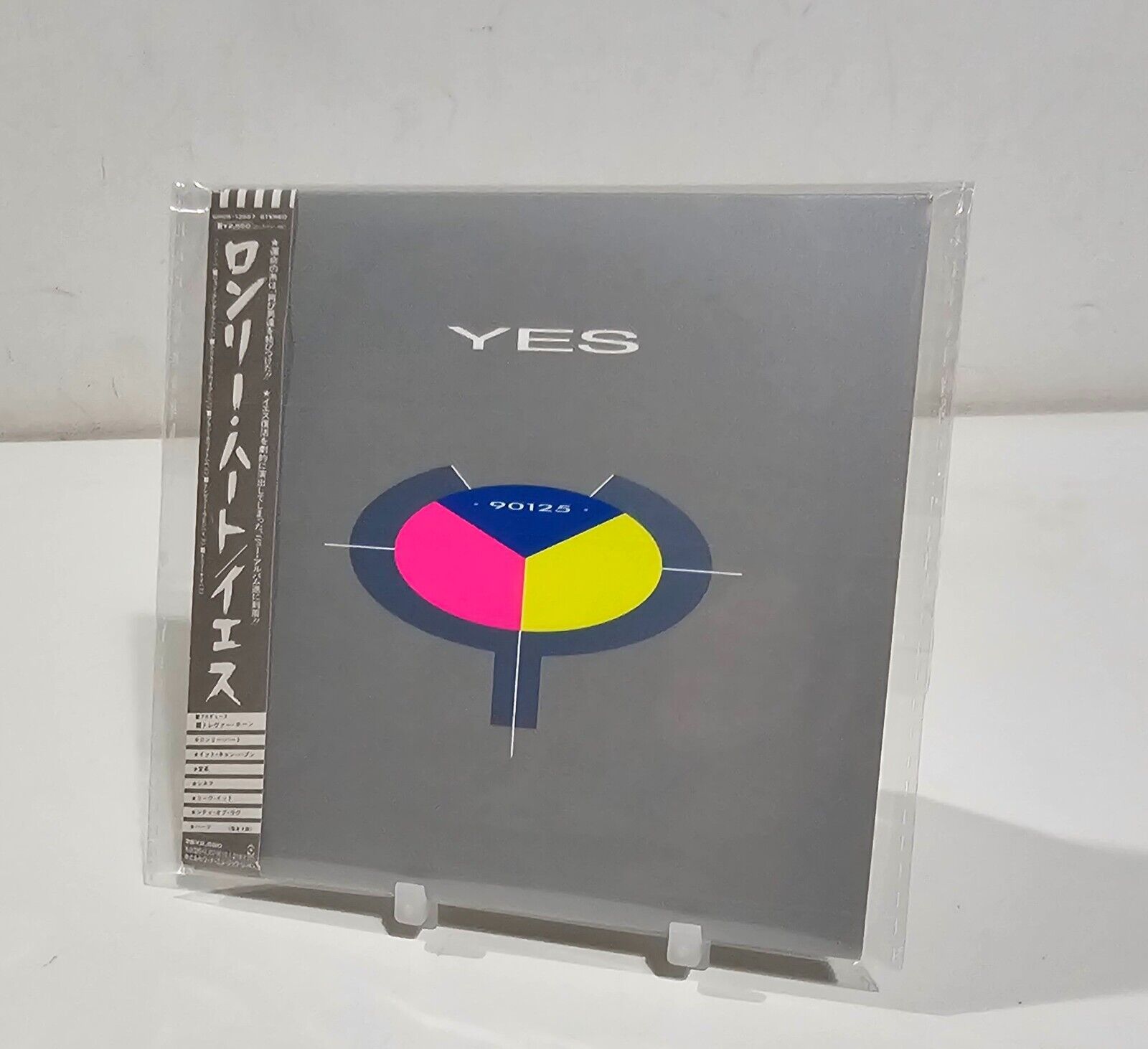 YES-90125-SHM-CD JAPAN WITH OBI-SIZED PAPERSLEEVE ALBUM REPLICA-LIMITED EDITION