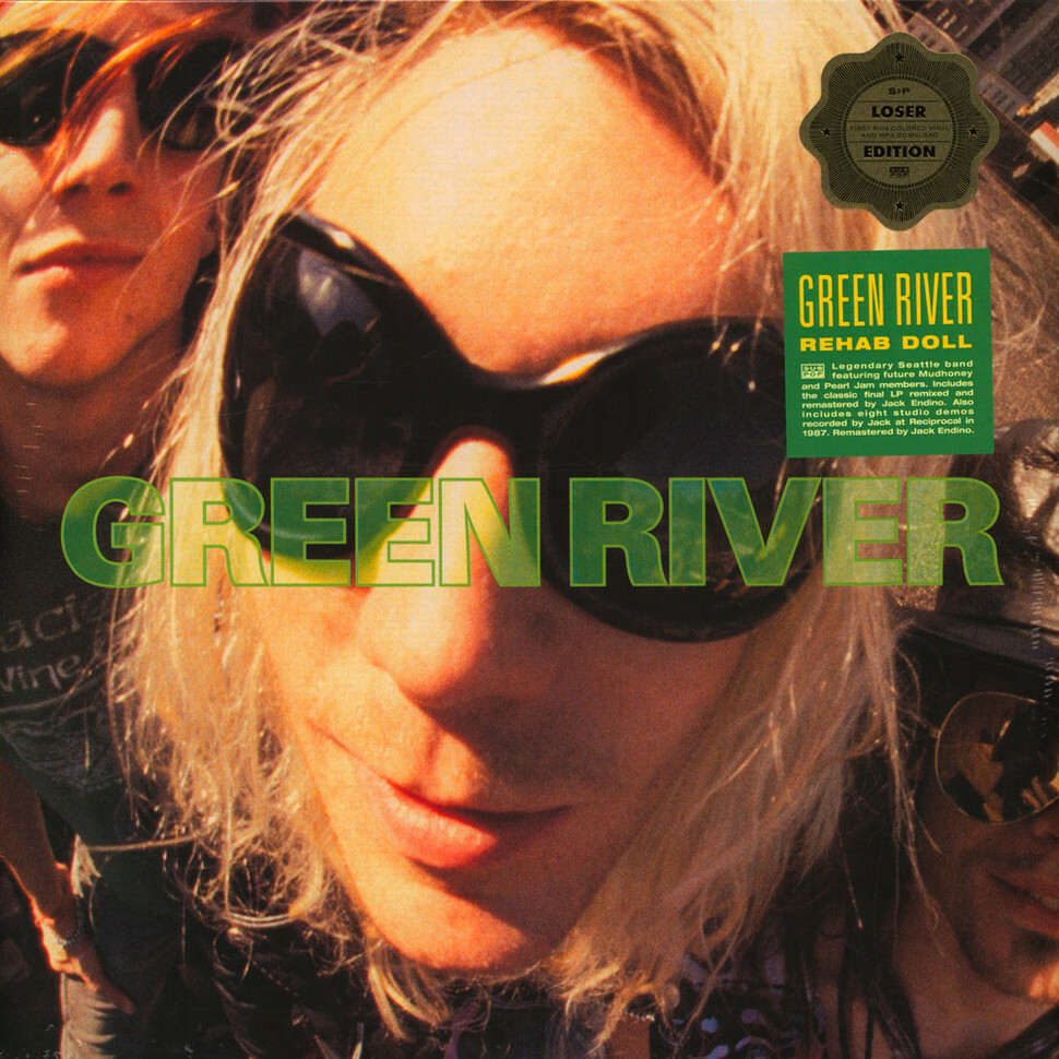 GREEN RIVER - REHAB DOLL - 2LP LOSER EDITION GREEN VINYL 2019 SIGILLATO