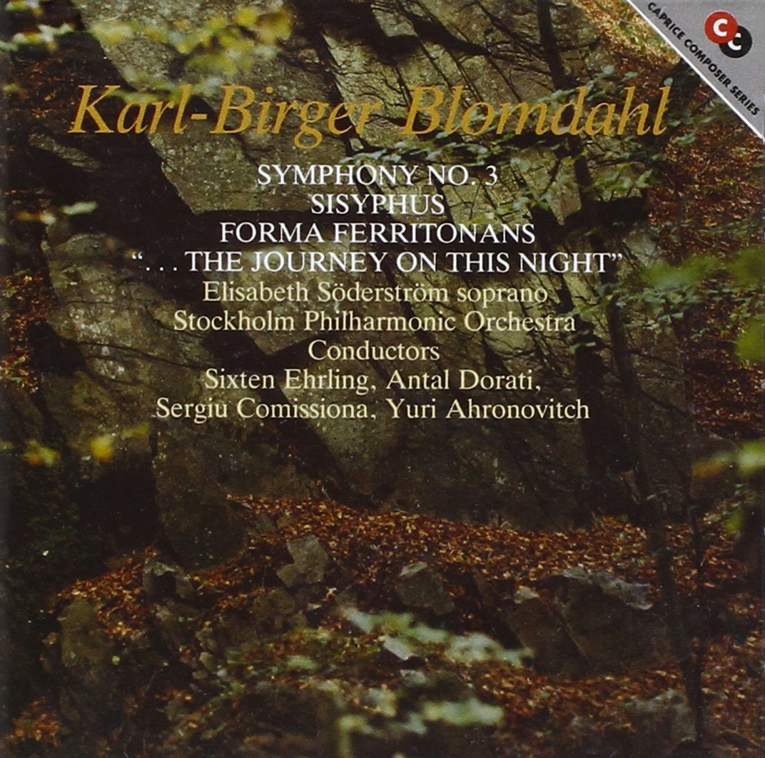 Stockholm Philharmonic Orchestra Symphony No. 3, Sisyphus Suite (CD) Album