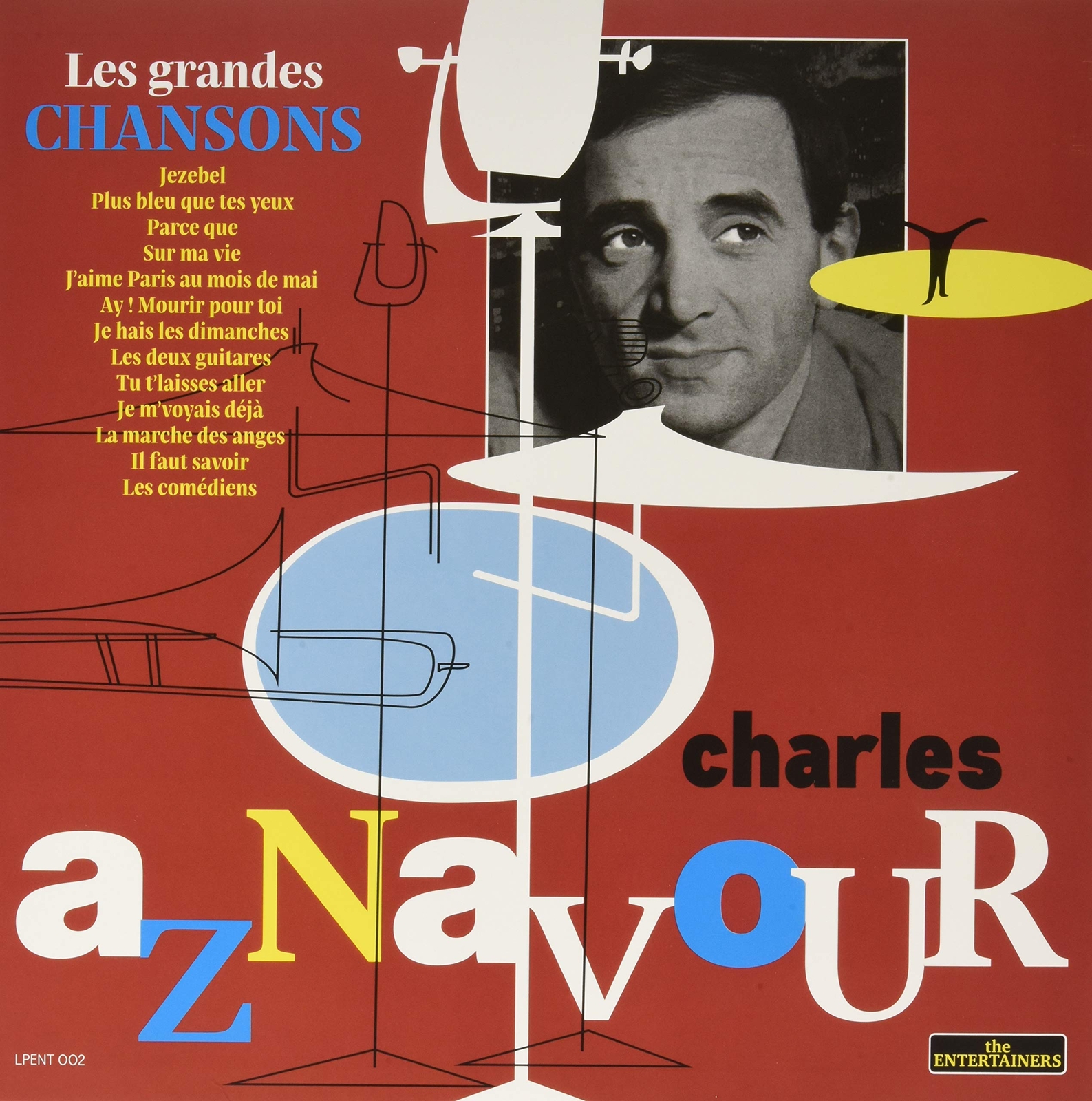 Charles Aznavour AZNAVOUR, CHARLES - Les grandes chansons (1 LP) (CD)