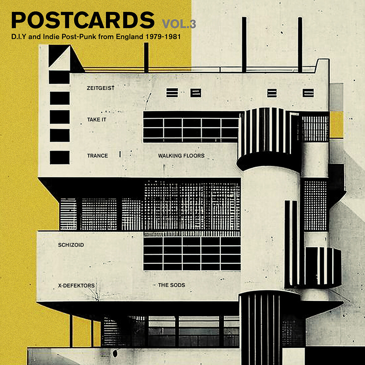 Various Artists Postcards Vol. 3: D.I.Y. And Indie Post-punk from Eng (Vinyl LP)