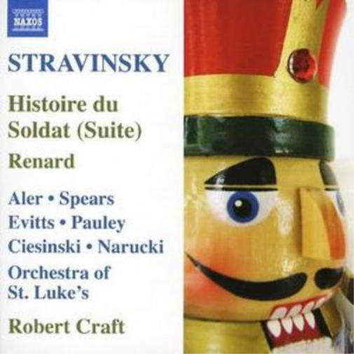 Igor Stravinsky L'histoire Du Soldat Suite (Craft, St. Luke's) (CD) Album