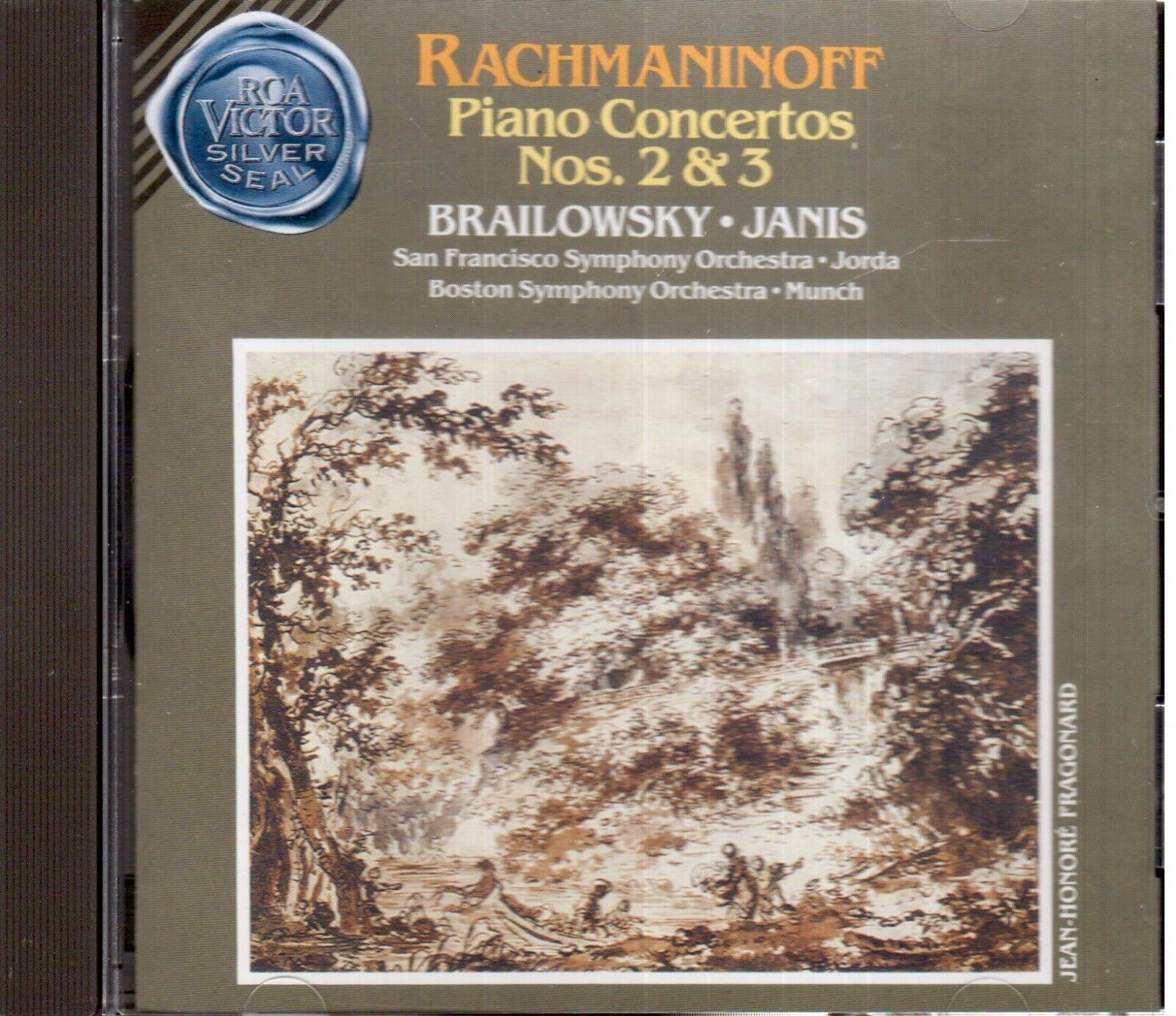 Rachmaninov: Concerti N. 2 & 3 /  Alexander Brailowky, Byron Janis - CD
