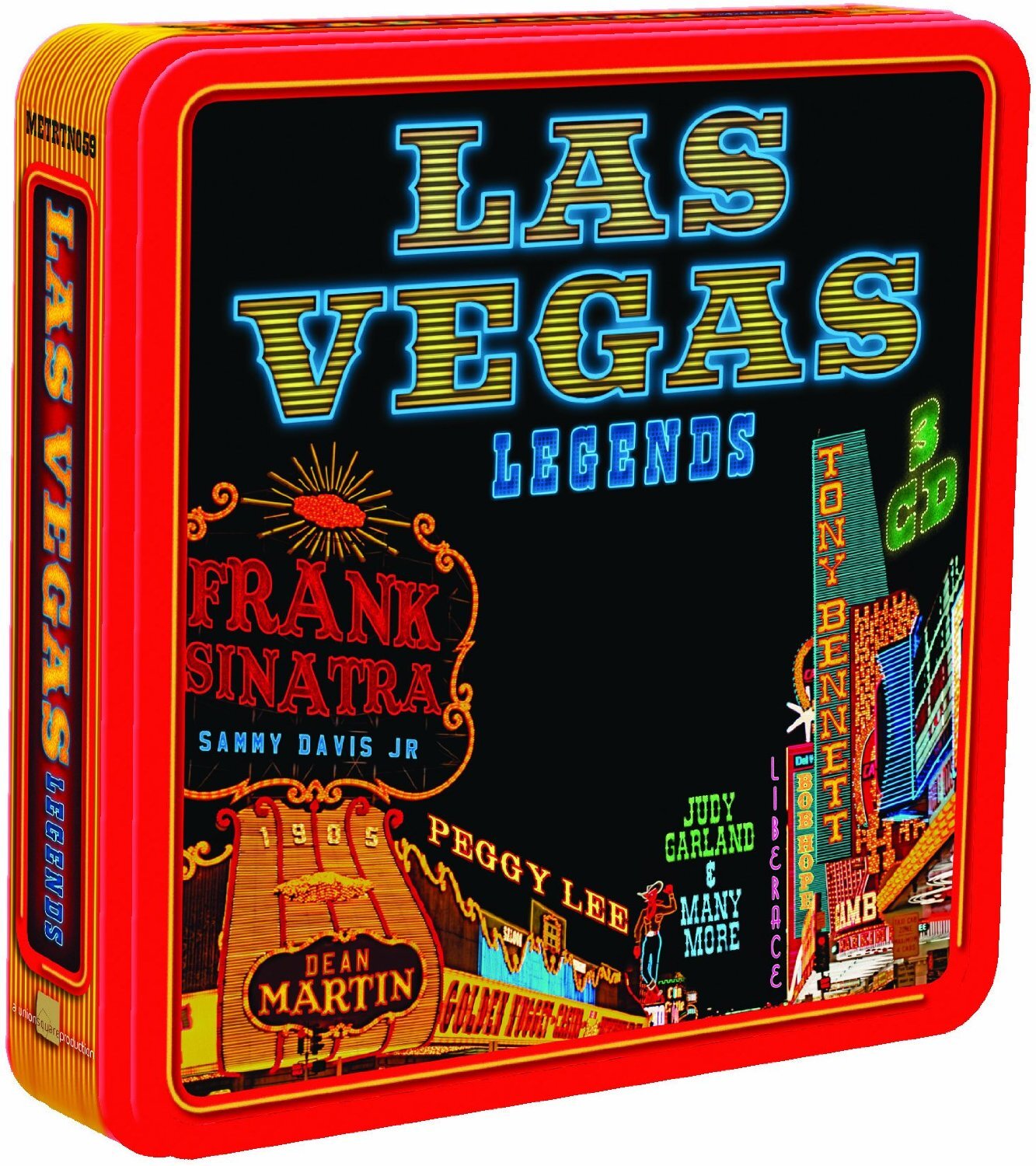 7024790 Audio Cd Las Vegas Legends (Tin Box) / Various (3 Cd)