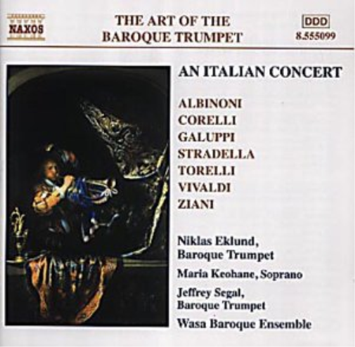 Niklas Eklund Art of Baroque Trumpet Vol. 5 (Wasa Baroque Ens, Eklund) (CD)